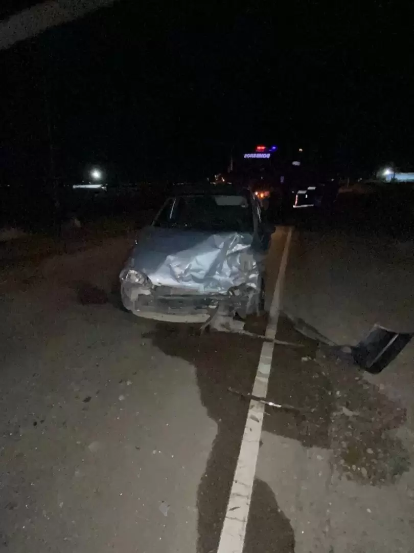 Vehículo siniestrado.