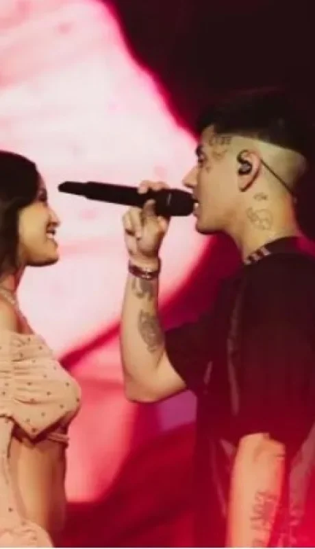 Duki y Emilia Mernes en España.