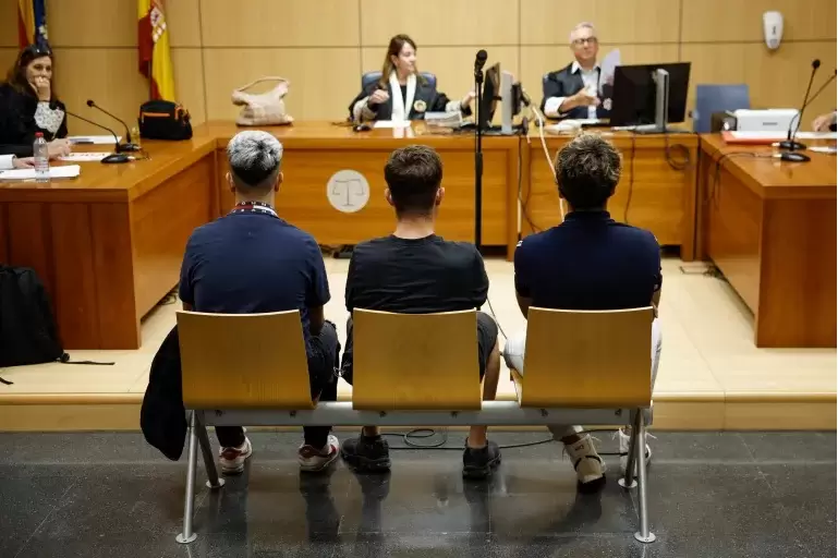 Juzgados de Valencia por los insultos racistas a Vinicus Jr. (foto de  EFE/Biel Aliño).
