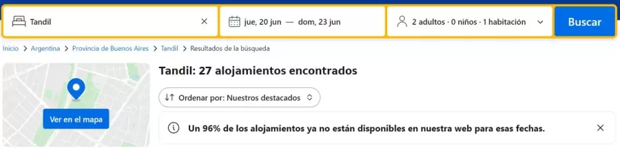 Tandil, la más elegida para el fin de semana largo.