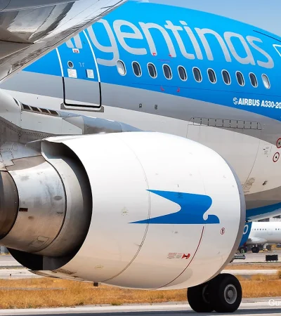 Aerolíneas Argentinas.