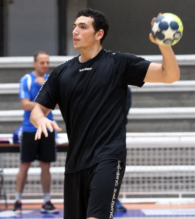 Andrés Moyano, referente del balonmano