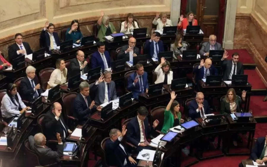 Bloque radical en el Senado.