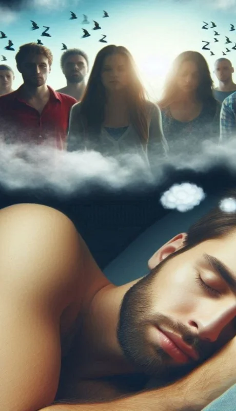 Sueño con desconocidos.