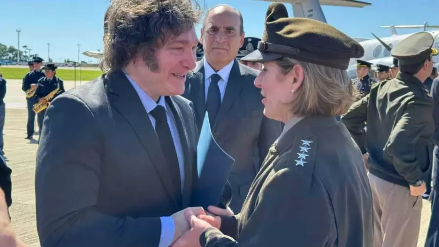 Milei con Laura Richardson