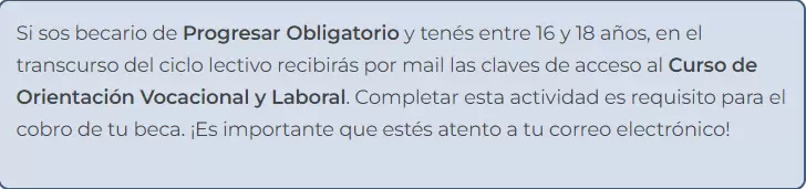 Orientación Vocacional Progresar