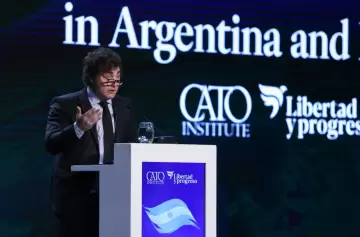 Milei: "En la calle se está dando la batalla entre la decadencia y la libertad"