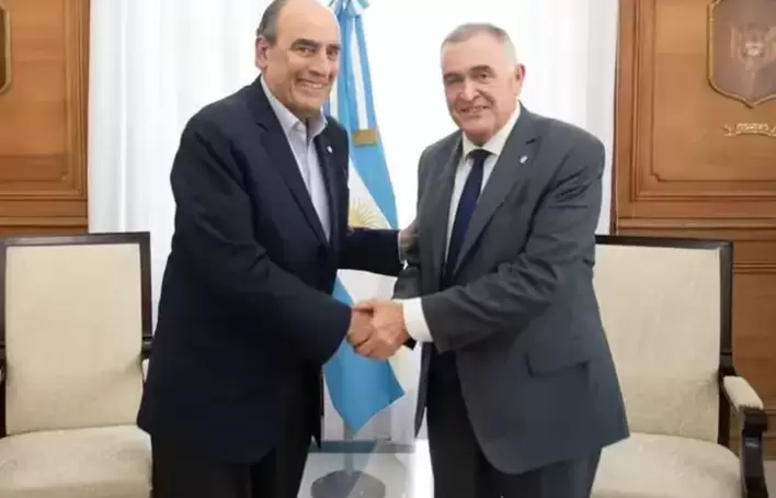 Guillermo Francos y Osvaldo Jaldo.