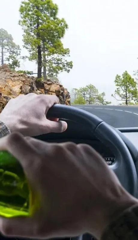 Alcohol al volante.