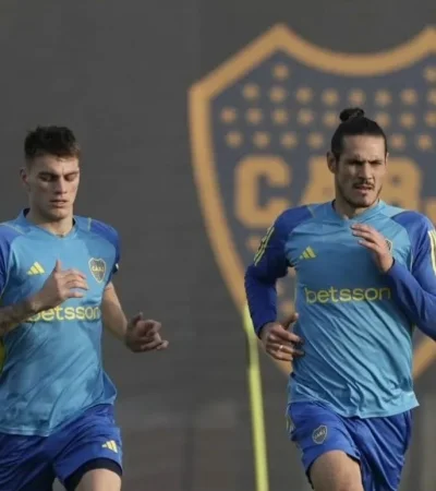 Boca entrenamiento