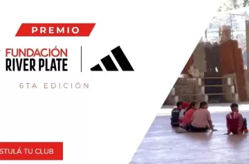 Fundación River y adidas lanzaron un concurso de proyectos