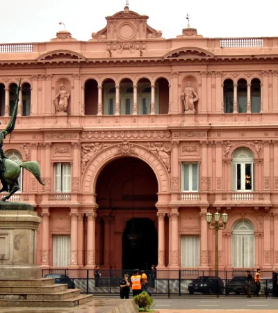 Casa Rosada, sede del Gobierno