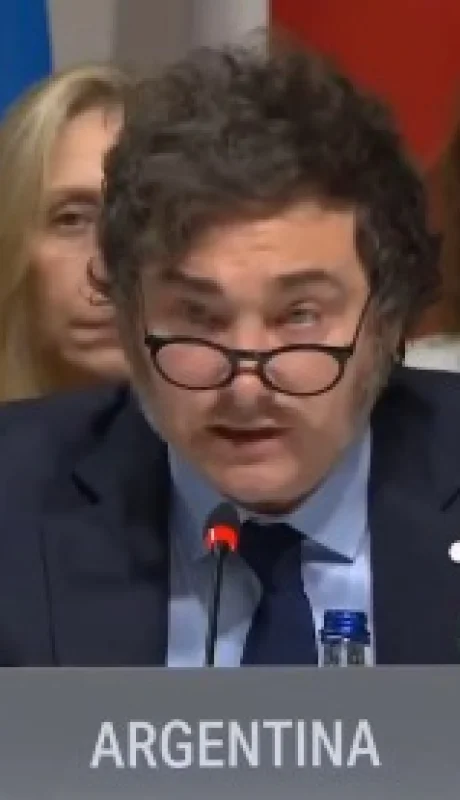 Javier Milei y Diana Mondino