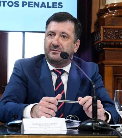 Senador nacional por Unidad Federal, Edgardo Kueider.