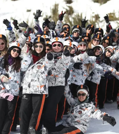 Egresados en Bariloche.