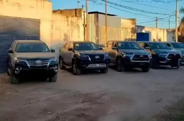 Golpe a la delincuencia: recuperan vehículos de alta gama robados en Santa Fe