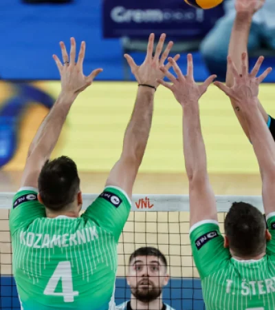 La Selección de voley no pudo ante Eslovenia