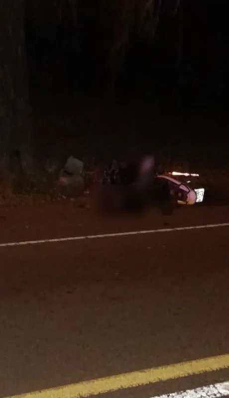 La escena del accidente