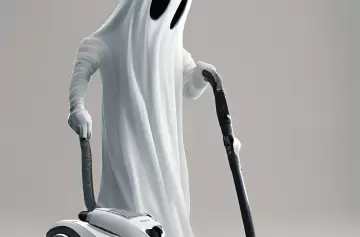Un supuesto fantasma fue captado usando una aspiradora: ¿miedo o una solución?