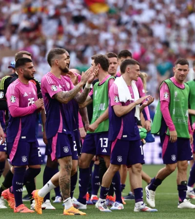 El festejo de los alemanes