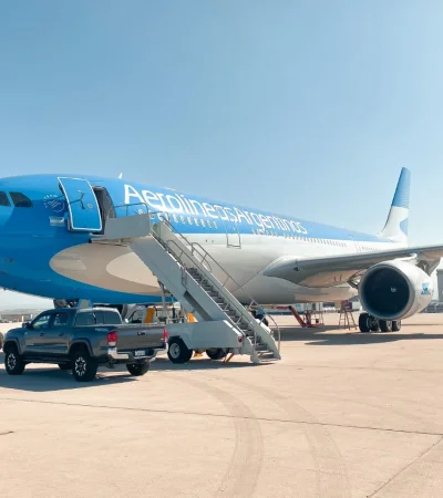 Aerolíneas Argentinas.