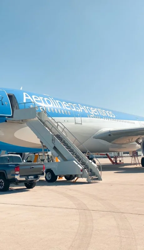 Aerolíneas Argentinas.