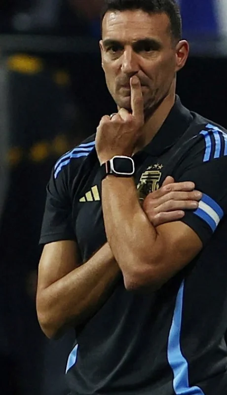 Lionel Scaloni, DT de Argentina.