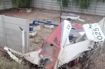 Otra vez se estrelló en Mendoza una avioneta en Luján de Cuyo