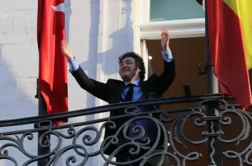 Javier Milei llegó a España y se despachó contra Pedro Sánchez