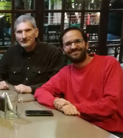 Fabián Galdi y Gonzalo Ruiz, cuervos y messistas