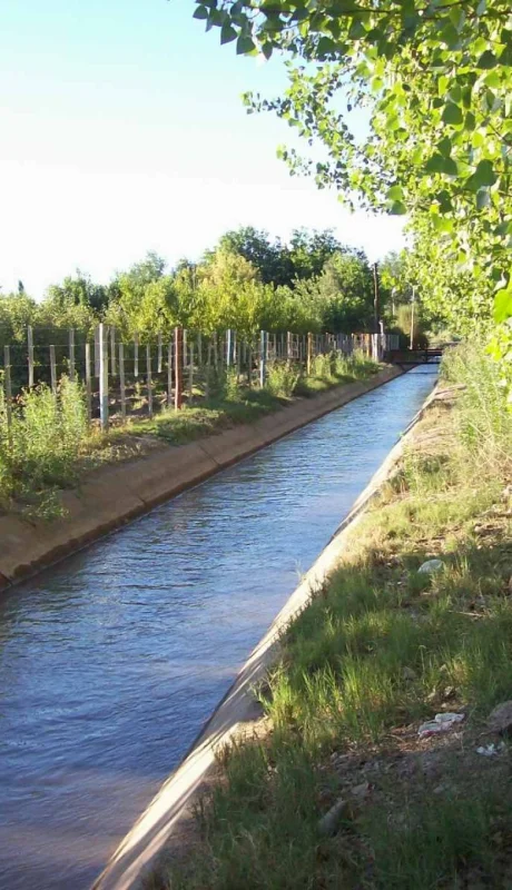 Canal de riego