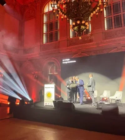 Milei recibió un premio en República Checa