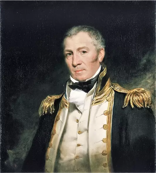 El comodoro Peter Heywood.