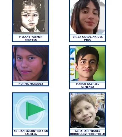 Niños desaparecidos en Argentina