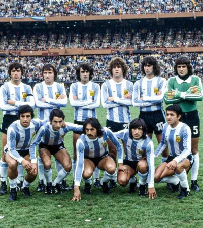 La formación de Argentina en aquella final