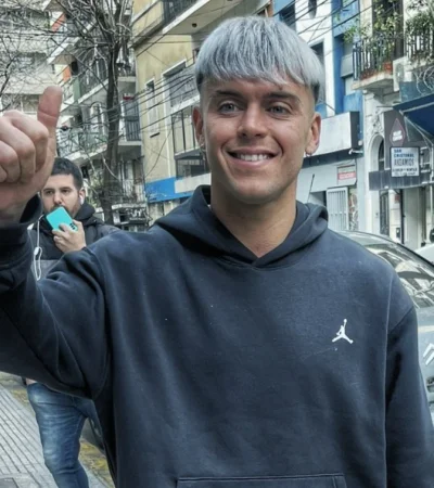 Matías Real, luego de la revisión médica