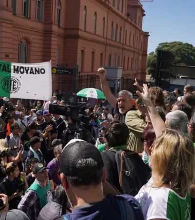 Movilización de ATE.