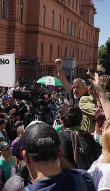 Movilización de ATE.