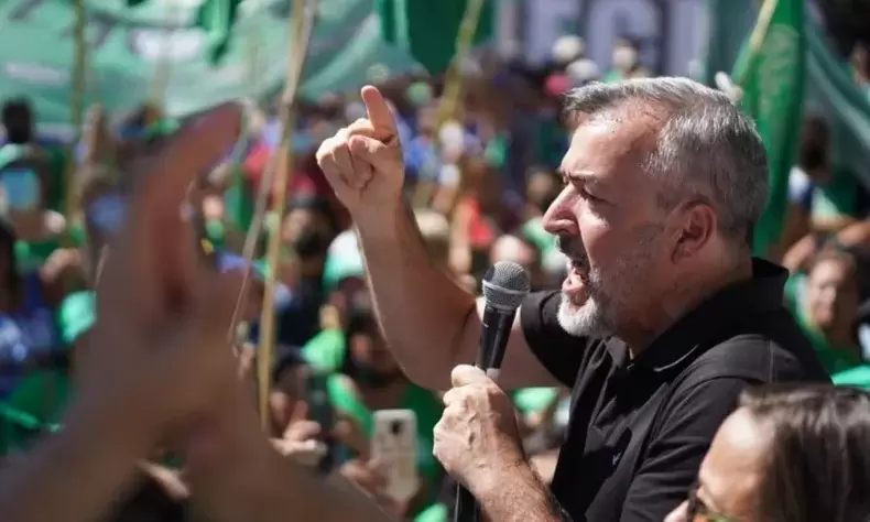 Rodolfo Aguiar, Secretario General de ATE.