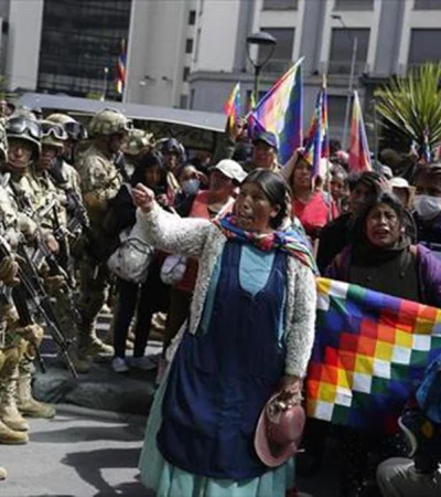 Fuertes tensiones se vivieron en las calles de La Paz