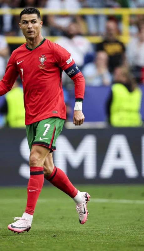Cristiano Ronaldo protagonista de la Eurocopa.