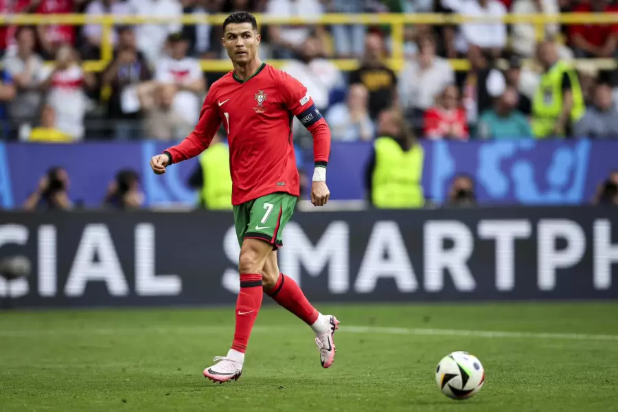 Cristiano Ronaldo protagonista de la Eurocopa.