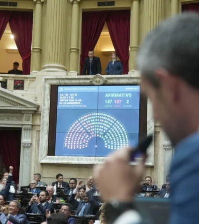 Diputados aprobó la Ley Bases y el paquete fiscal