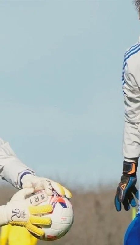 Gayoso entrenando a Chiquito Romero.