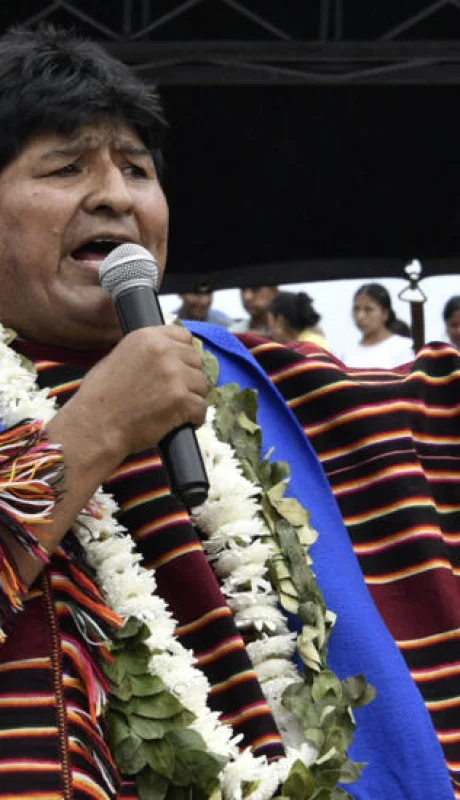 Evo Morales está enfrentado con Luis Arce