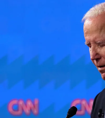 Joe Biden salió mal parado del debate con Donald Trump