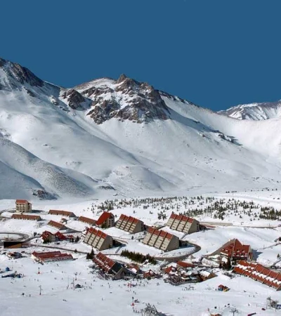 Centro de esquí Las Leñas.