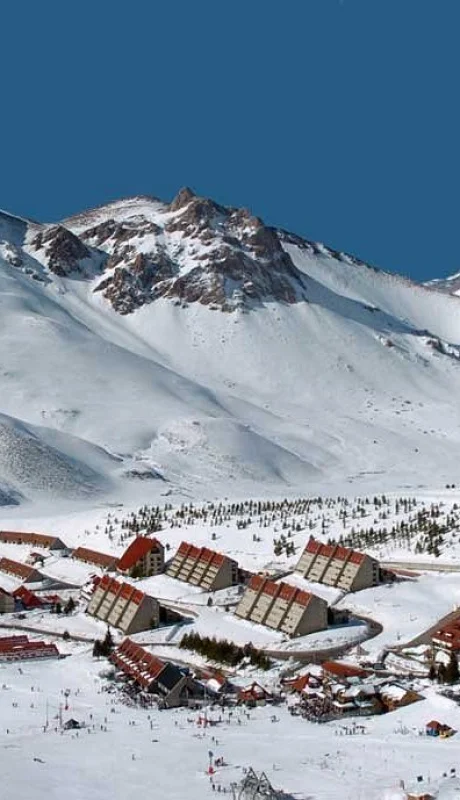 Centro de esquí Las Leñas.