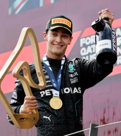 El inglés George Russell venció en Austria