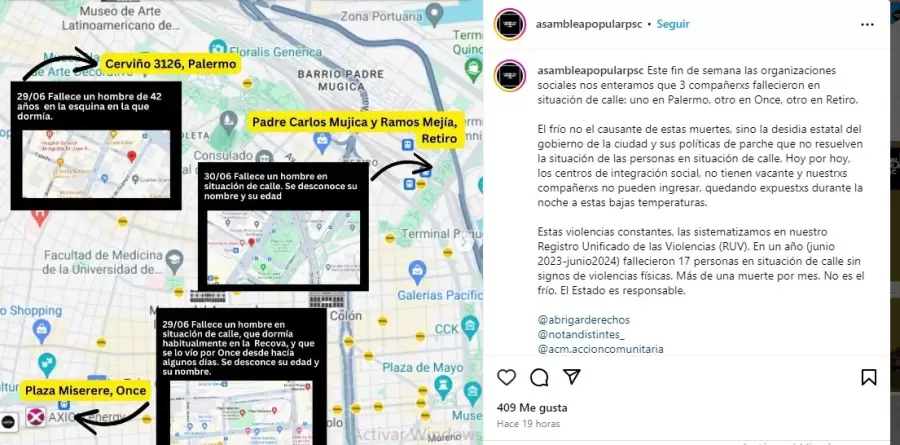 Asamblea por los Derechos de las Personas en Situación de Calle/